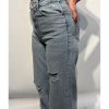 Taşlı Kot Pantolon 4758 - Mavi