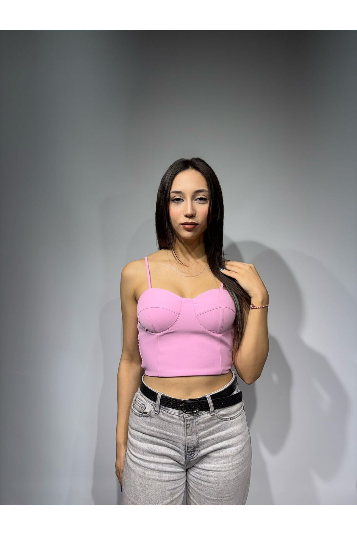 Takım Büstiyeri - Pembe