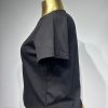 Bisiklet Yaka T-Shirt - Siyah