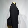 Kısa blazer ceket (0882) - Siyah