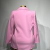 Yüksek Bel Havuç Pantolon Ceketi - Pembe