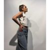 Taşlı Kot Pantolon 5137 - Mavi