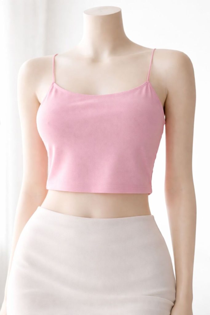 İp Askılı Atlet - Pembe