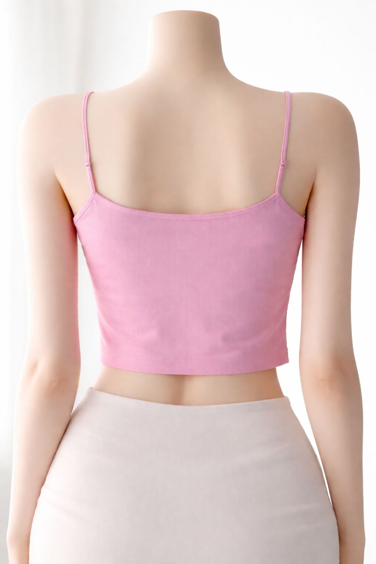 İp Askılı Atlet - Pembe