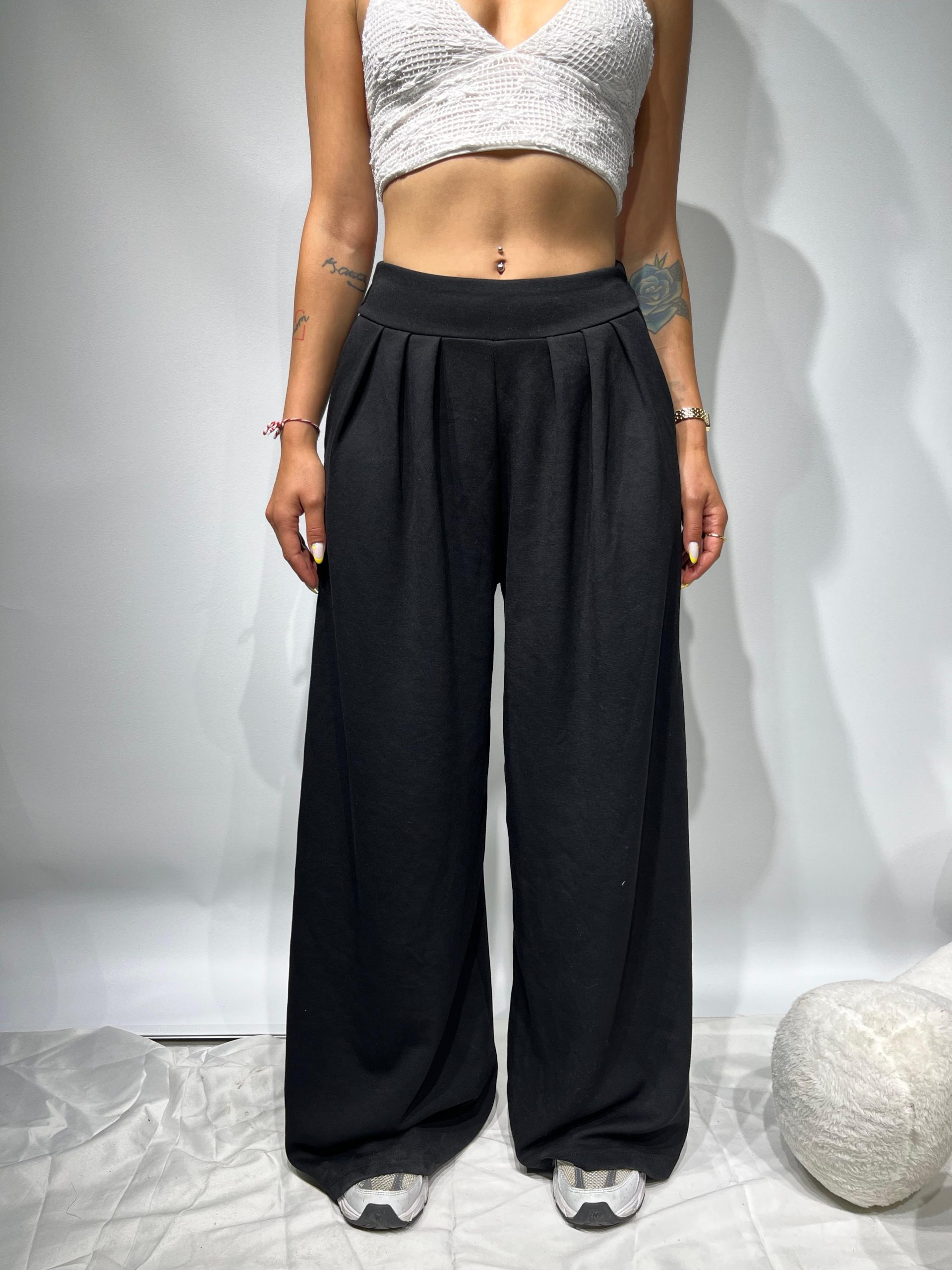 Palazzo Pantolon- Siyah